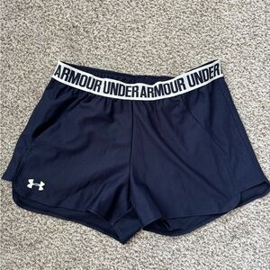 Under Armour Women's navy Shorts